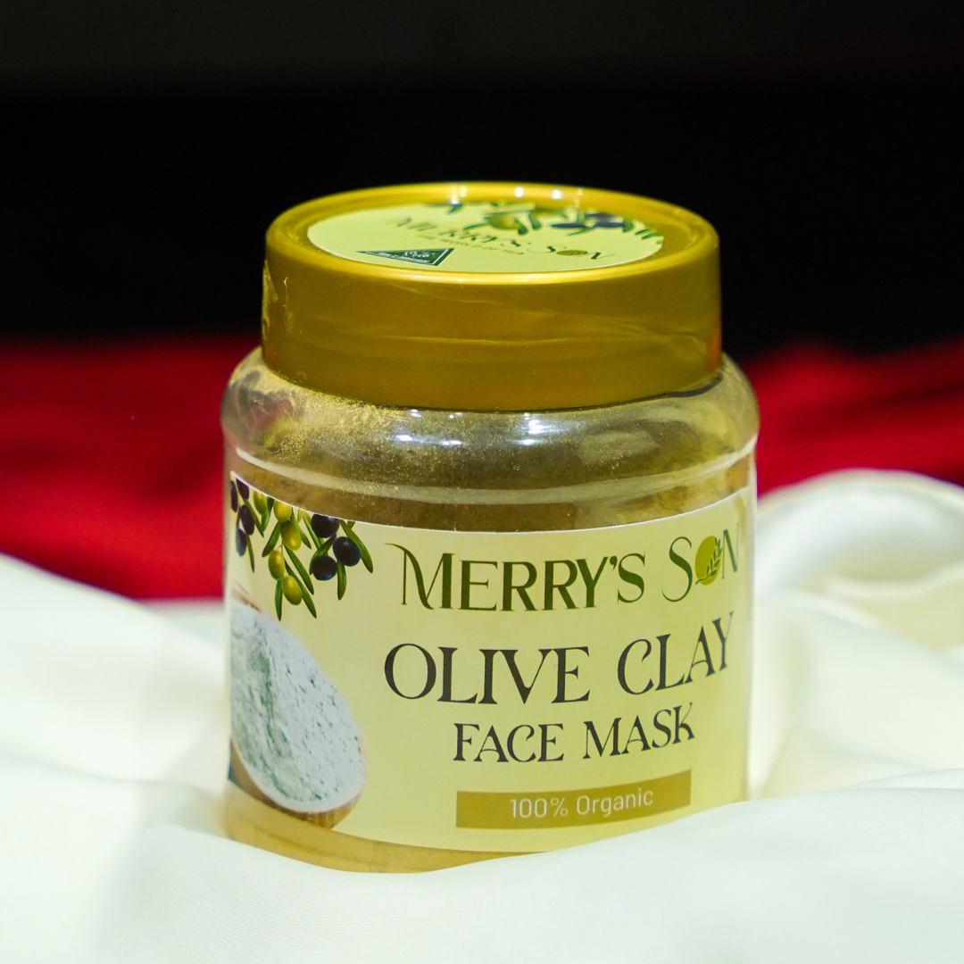Olive Clay Face Mask