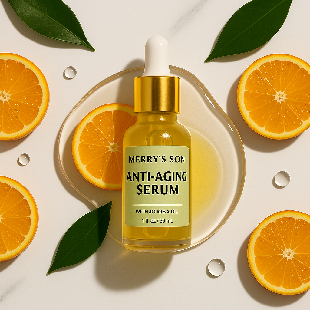 Anti-Aging Serum – Premium 100% Organic Skincare Solution - Merry’s Son
