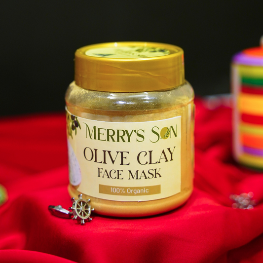 Olive Clay Face Mask